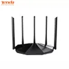 Router Tenda WiFi6 AX Pro Dualband 1501Mbit / s 2,4 GHz 5GHz Gigabit WiFi 6 Router Hochperformance FEMs 5 externe 6DBI -Antennen