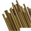 Dricker sugrör naturlig grön bambu eko sts kolsyrad hälsa och miljöskydd Anpassningsbar graveringslogo VT0192 Drop DH0SG