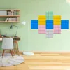 Wall Stickers 10pcs 3D Solid Color Self Adhesive Foam Brick Room Decor DIY Wallpaper Living Sticker For Kid
