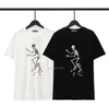 Summer Mens T Shirt Spring Letter Mönster Korta ärmar Kvinnor Tees Semester Casual Letters Printing Tops Over Size Range S-XXL258K