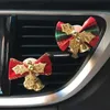 Interior Decorations Air Freshener Cute Christmas Flower Shoes Conditioning Outlet Clip Fragrance Automobiles Decoration Car AccessoriesInte L230523