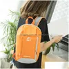 Other Home Storage Organization Outdoor Travel Bag Fashion Waterproof Backpack Durable Sport Solid Zipper For Man Woman Shoder 6 C Dhqnf