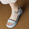 Sandalen dikke vrouwen zomer Mid Heel Square teen schoenen sexy jurk feest rage pompen slingback slides slippers 2023 trend