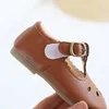 Sandales enfants chaussures en cuir pour garçons filles enfants fond souple PU creux bébé enfant en bas âge extérieur baskets CSH1250 230530