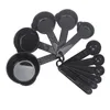 11pcs/set Home Kitchen Baking Accessory Plastic Measuring Cups Spoons Set Professional Coffee Salt Flour Sugar Scoop