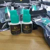 オリジナル5本のボトル韓国Ib Ibeauty Hyper bond 0.5s接着剤高速乾燥まつまつげ拡張接着剤Cyan Cap 5ml False Lash Makeup Tool