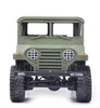 Elektrisch buitenshuis Militaire afstandsbediening Truck 2.4g 1:14 4WD Off-road Jeep M151 Command RC Truck Boy RC Toy with Light