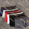 Marque Hommes Boxers Broderie Slip Designer Classique Hommes Casual Sous-Vêtements Respirants Sexy Male Boxer 3pce / Lot