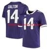 Custom TCU Horned Frogs College Football Maglie 2 Trevone Boykin Jersey 2 Jason Verrett 5 LaDainian Tomlinson 9 Josh Doctson Stitched