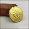 Arts And Crafts United States Of America 1893 Twenty Dollars Commemorative Gold Coins Copper Coin Collection Supplies Drop Delivery Dhsph