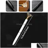 Ballpoint Pens Big Diamond Crystal School Office Promotion Gift Metal Gem 28 Colors Student Pen With Large Dh1260 Drop Delivery Busi Dhz2S