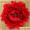 Dekorativa blommor kransar silke peony artificiell blomma 10 cm simation falska huvud hem dekoration party leveranser dbc drop de dhjok