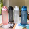 water 780ml outdoor waterproof sports bottle leak proof and environmentally friendly for children's school with Lid Hiking Camping plastic P230530 good