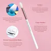 Brushes Jessup Makeup Brushes Set 15pcs Eye Brushes set Naturalsynthetic Eyeshadow Eyeliner Eyebrow Blending Pearl White T217