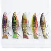 Esche Esche 110MM 173G Affondamento 8 segmenti Multi snodato Swimbait Minnow Pesca per pesce mandarino Pike Bass In Sea Lakes River Pond 230530