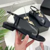 Designer Slides Sandal Floral Brocade Fashion Gear Bottoms Flip Flops Slippers randiga kvinnor Sandaler Designers Loafers Sliders