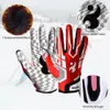 Sports 1 Pair Rugby Full Finger Anti Slip Gel Baseball American Football Outdoor Sport Gloves For Men Women 230531 150