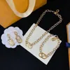 5 Estilo Pulseras Diseñador Marca 18K Chapado en oro Letra que no se desvanece Joyería de mujer Regalo de los amantes de la boda