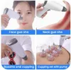 MASSAGER 4 CANS 전기 셀룰 라이트 흡입 컵 MASSAGER 진공 은행 컵핑 요법 세트 Guasha Massager Body Chinese Physiotherapy