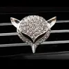 Interiördekorationer parfymklipp Ornament Crystal Diamond Fox Auto Conditioner Outlet Decoration Air Freshener Car Fragrance Accessories 0209 L230523