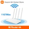 Routers Xiaomi Mi Router 4A 64MB Dubbele frequentie 2,4 GHz 5 GHz 4 Antennes 300 Mbps Wireless Mihome App Control Dormitory Office