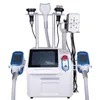 5 en 1 360 ° Cristolipólisis Faty Freeze Máquina de adelgazamiento Lipolaser RF 40K Grabación de grasa Cavitación ultrasónica Equipo de salón de belleza