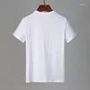 Heren t shirts heren designer tops casual man dames letters bedrukte pullover tees short mouwen zomer luxe mannen shirt