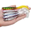 Baits lokt 4 -stks jigging wobblers vissen lokken 115cm 61G shad ttail zacht aas aritificiële siliconen bas snoektackle vobler 230530