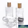 Bottiglia di profumo spray di cristallo da 30 ml Bottiglia di profumo spray vuota di vetro spesso atomizzatore di profumo trasparente Commercio all'ingrosso
