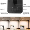Bordslampor LED Double Head Desk Lamp Swing-Arm Piano Justerbar ljusstyrka Färgtemperatur för hemmet