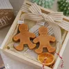 Gingerbread Man Christmas Scented Candle Aromatherapy Creative Festive Atmosphere Decoration Small Ornaments