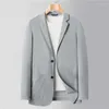 Erkekler Takım B2184-MEN's Suit Four Seasons Sıradan Gevşek Palto İşletme