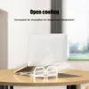 Stand Foldable Laptop Stand Support 1116 inch Nonslip Metal Portable Tablet Holder Cooling Bracket For Macbook Laptop Accessories