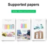 Printers Peripage Pocket Mini Portable Bluetooth Printer 58mm Phone Photo Wireless HD Thermal Label Printer For Android iOS Phone