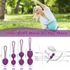 Care Kegel -Übungs -Gewichtsbälle für Frauen und Beckenboden -Straffing -Übungs -Super -Kegel -Übungsgewichte Ben Wa Ball Sets 4pcs