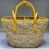 Strandtasche, lässige Rattan-Umhängetaschen, gewebte Designer-Handtaschen, Sommer-Strand-Bali-Strohtaschen, handgefertigte Korbtaschen mit großem Fassungsvermögen, Damen-Reisetasche mit großem Korb
