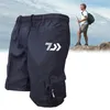 Men's Shorts Men's Elastic Waist Cycling Shorts Multi-pockets Loose Work Shorts Man Casual Hiking Pants Summer Outdoor Sport Running Overalls 230531