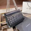 Designer Channel CC Femmes Sac À La Mode Petit Parfum Une Épaule Bandoulière Chaîne Sac Haute Capacité Poche Sac Pour Femme Mode Noir