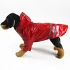 Dog Apparel SXL Pets Clothes Hooded Raincoats Reflective Strip Dogs Rain Coat Waterproof Jackets Outdoor Breathable For Puppies 230531