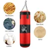 Sand Bag Empty Boxing Sandbag Home Fitness Hook Hanging Kick Punching Bag Boxing Training Fight Karate Punch Muay Thai Sand Bag 230530