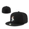 2023 Handschuhe Unisex Ball Caps Ready Stock Mexiko Fitted Caps Buchstabe M Hip Hop Größe Hüte Baseball Caps Erwachsene Flat Peak für Männer Frauen Voll geschlossen Größe 7-8