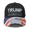 Party Hats Trump Baseball Cap Uni President Val Kampanj tryckt Eagle Sun Protection Cotton Justerbar Fashion VT1425 Drop Del Dhqzp