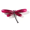 Broches cristal libellule Corsage pour femmes mode coréenne insecte Animal broche broche vêtements accessoires bijoux