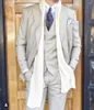 Men's Suits Arrival Casual Stylish Suit For Men 3 Pieces Fashion Trajes De Hombre Terno Custume Homme Wedding Masculino Blazer