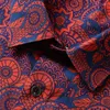 Chemises décontractées pour hommes 2023 été hommes Vintage imprimé fleuri boutonné hawaïen mâle ample à manches courtes coton lin plage Y101