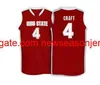 Dikişli Vintage #4 Aaron Craft Ohio State Buckeyes College Basketbol Forması Özel herhangi bir isim numarası Jersey