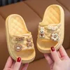 Slipper Zomer Kinderen Meisjes Slippers Leuke Cartoon Beer Konijn Zacht Ademend Antislip Thuis Strand Jongens Kids 230530