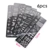 Kleider 14pcs/Set Nail Art Stamping Teller Gel Nagellack Stempel Schablone Vorlage Silikon Stamper Maniküre Set Kit Ausrüstung Lystzfs