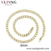 Xuping fast shipping Jewelry Fashion 18K Gold Plated Men cuban Chain Necklaces