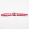 Acessórios para o cabelo 8pcs/lot Girl Crown Rhinestones Band meninas Tiara Band 6 Cores U Pick FDA20